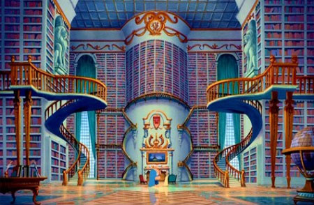 Beauty & the Beast Library